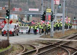 Warnstreik In Jena Bei Bus Und Bahn Drehte Sich Kein Rad 05